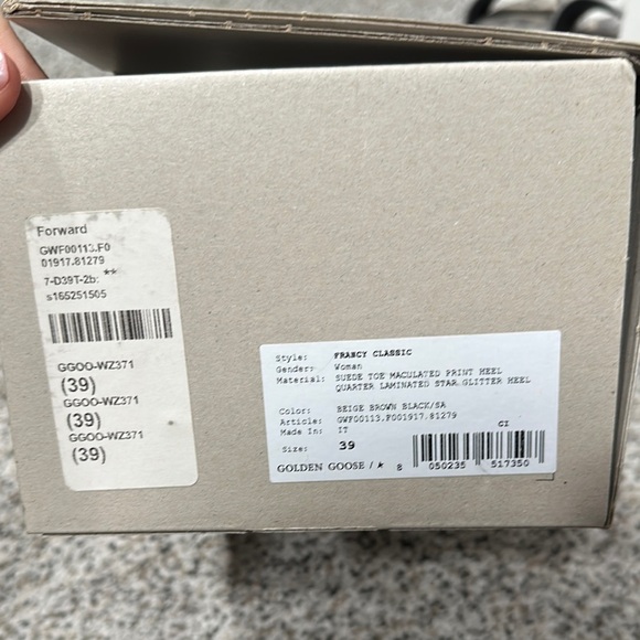 Golden Goose Women's High-Top FRANCY classic - Picture 7 of 8